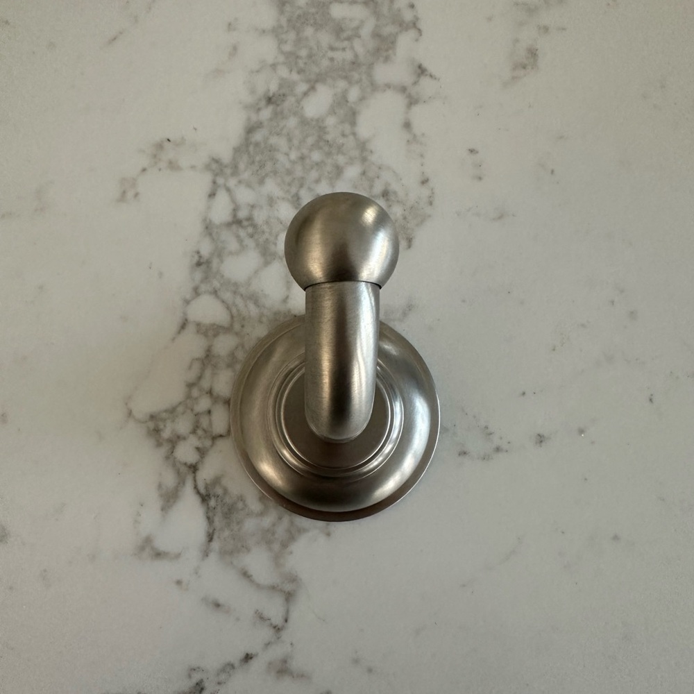 Waterworks Aero Retro Robe Hook - Matte